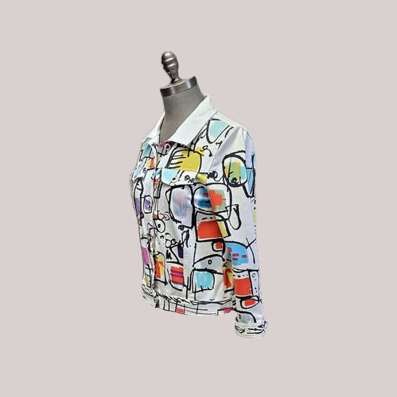 Dolcezza Jean Style Jacket - Picture 3 of 4